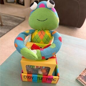 Cody the Frog Plush Toy - Multicolor